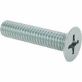 Bsc Preferred Zinc-Plated Steel Phillips Flat Head Screws 100 Degree Countersink 5/16-18 Thread 1-1/2Long, 25PK 90471A452